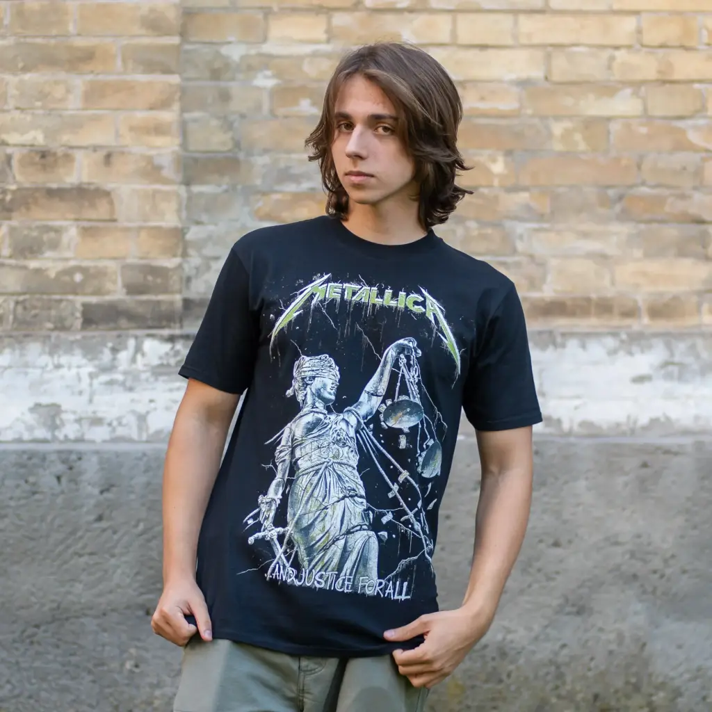 Футболка Metallica - ...And Justice For All чорна