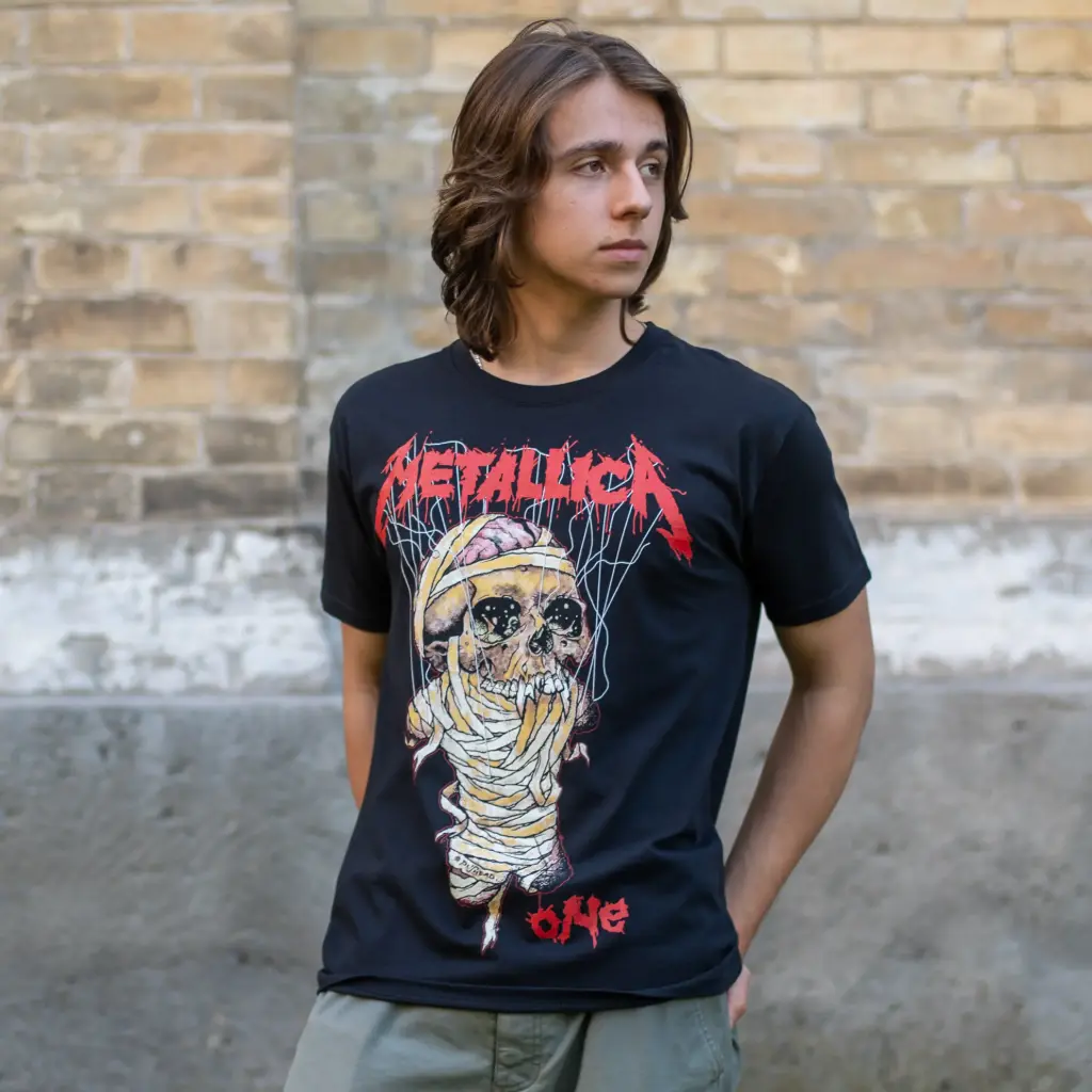 Футболка Metallica - One чорна