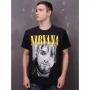 Футболка Nirvana Kurt Cobain чорна