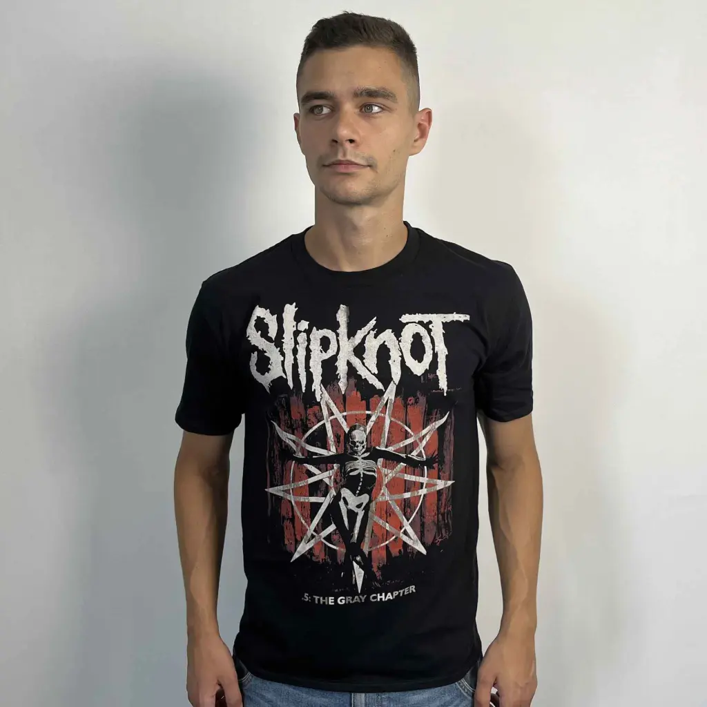 Футболка Slipknot - .5: The Gray Chapter чорна