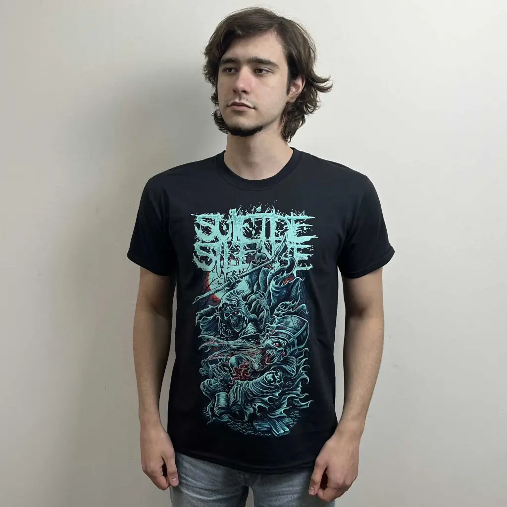 Футболка Suicide Silence - Grim Reaper чорна