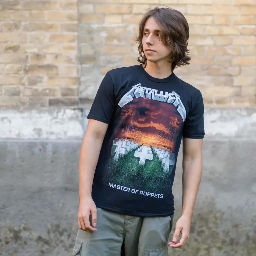Футболка Metallica - Master Of Puppets чорна