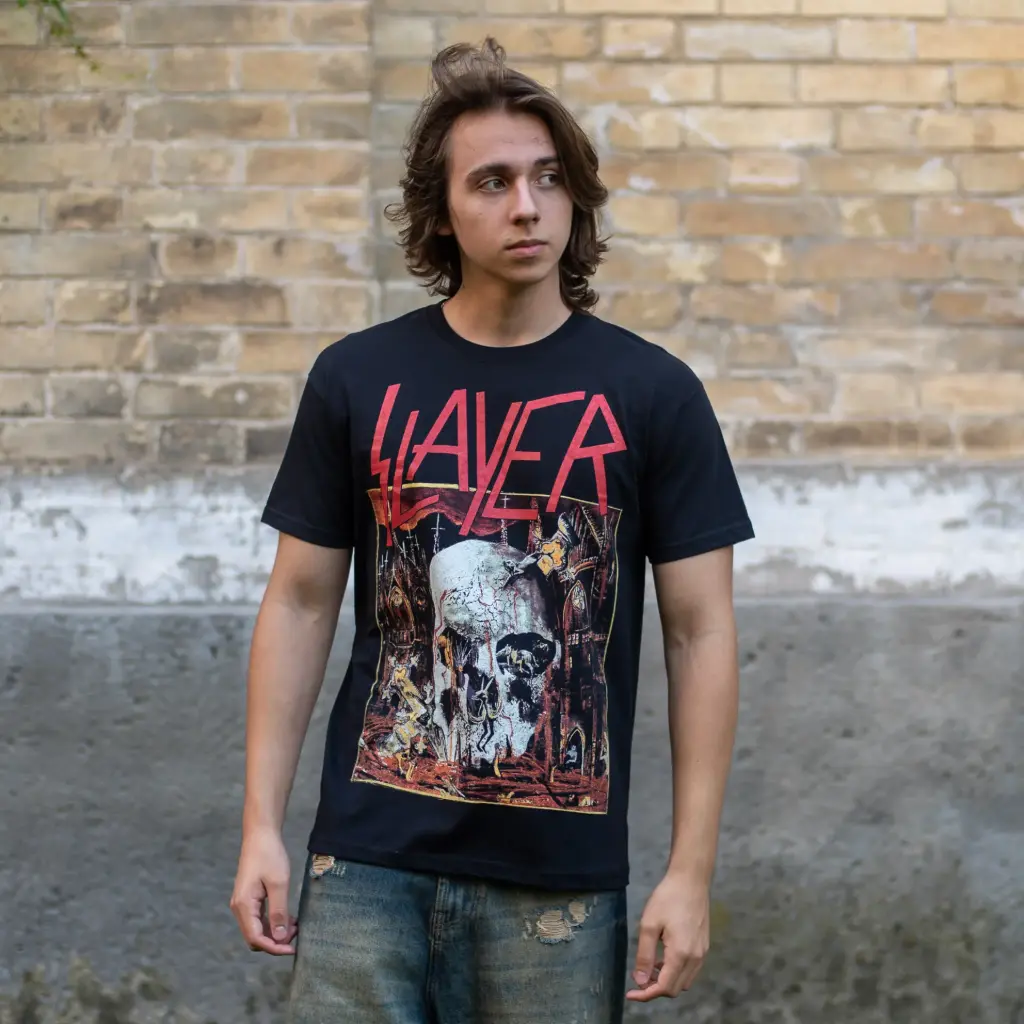 Футболка Slayer - South Of Heaven чорна