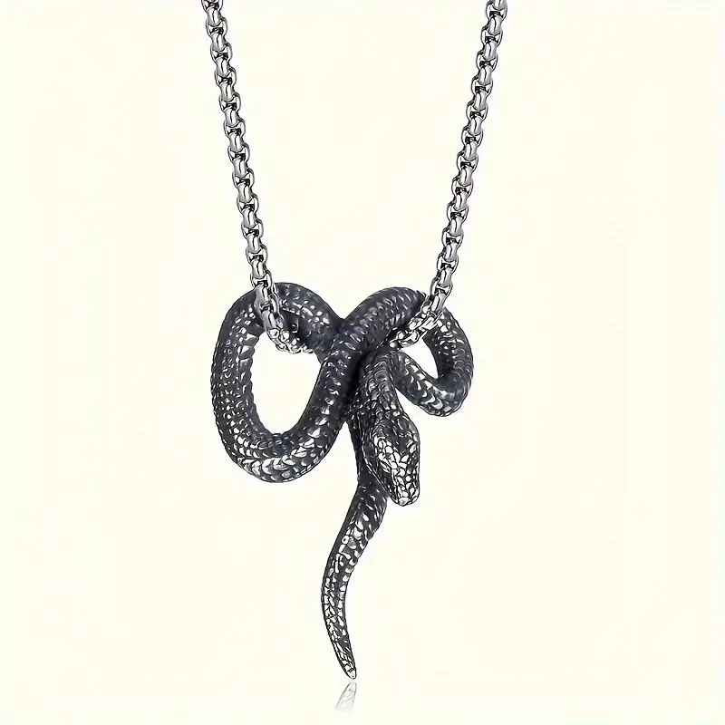 Кулон на ланцюжку Snake