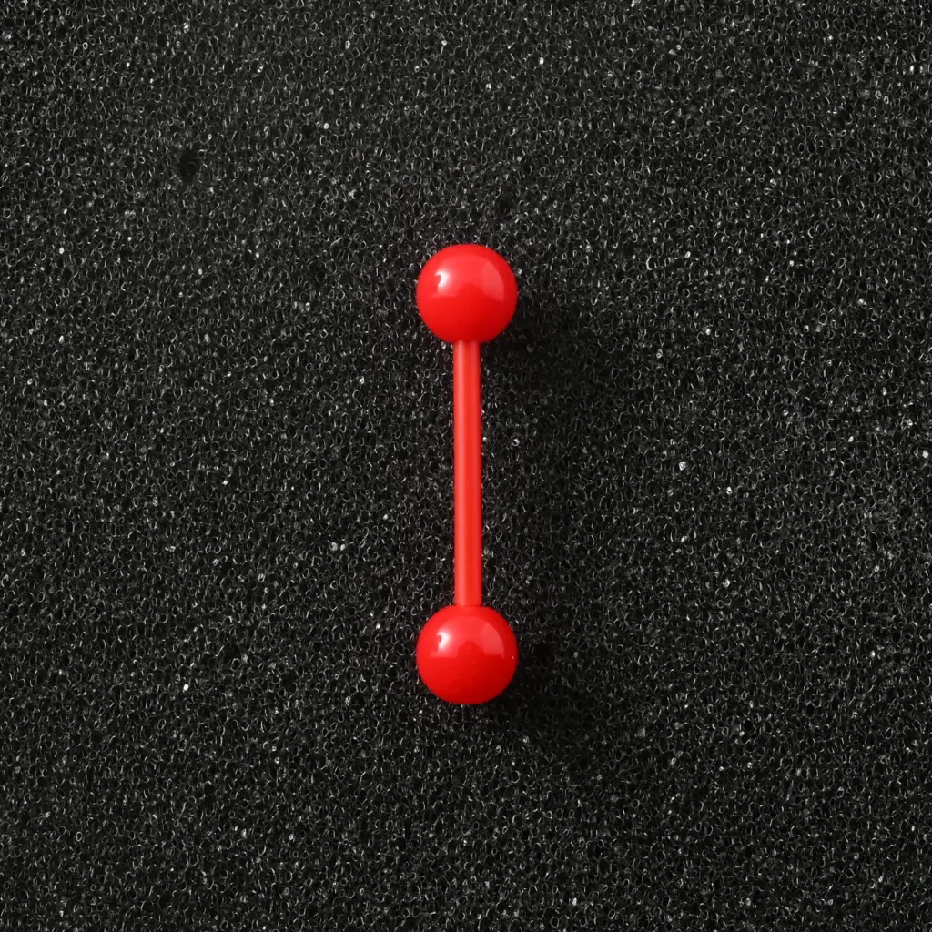 Пірсинг штанга акриловий