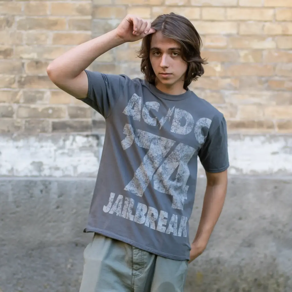 Футболка AC/DC - Jailbreak сіра