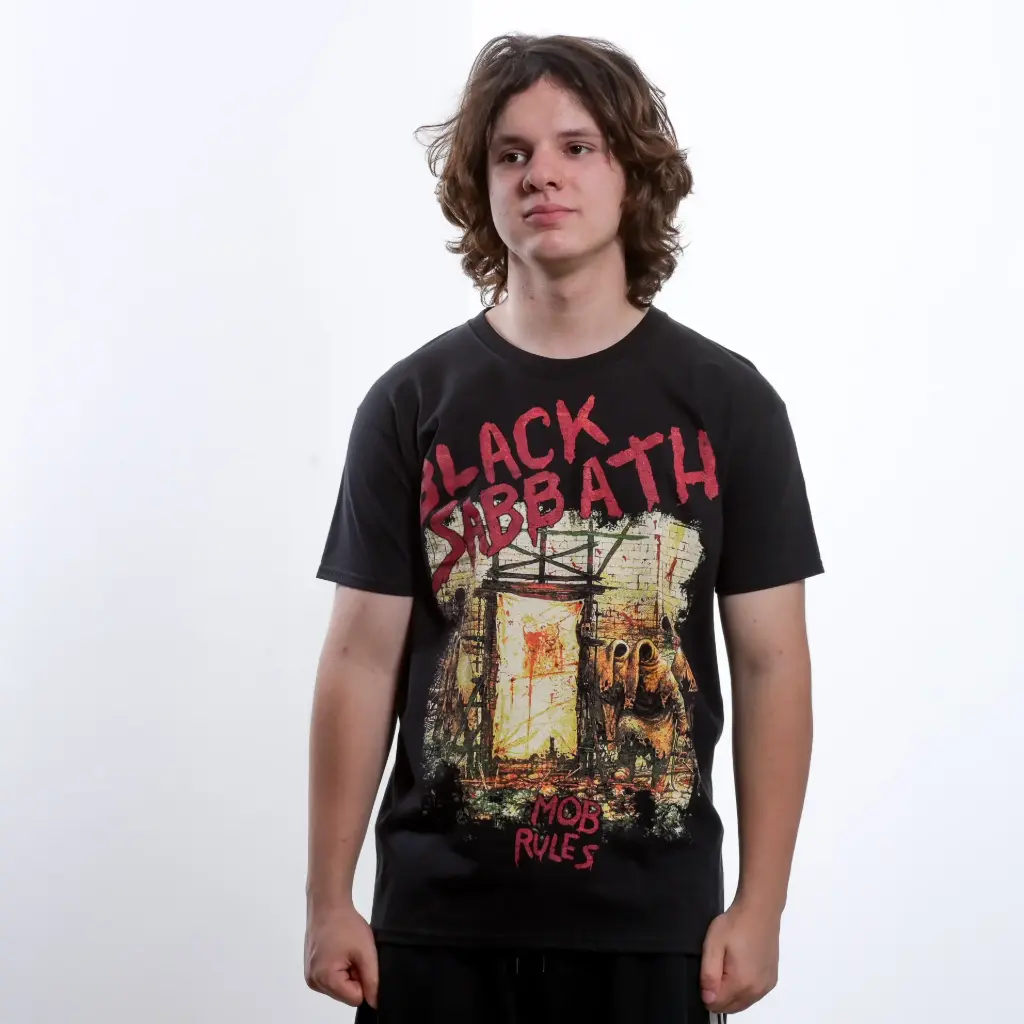 Футболка Black Sabbath - Mob Rules чорна
