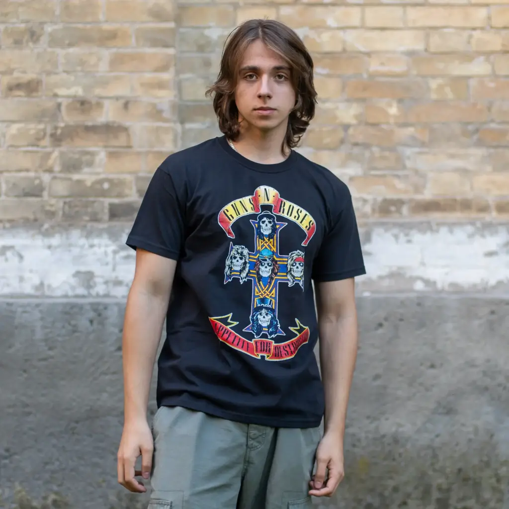 Футболка Guns N' Roses - Appetite For Destruction чорна