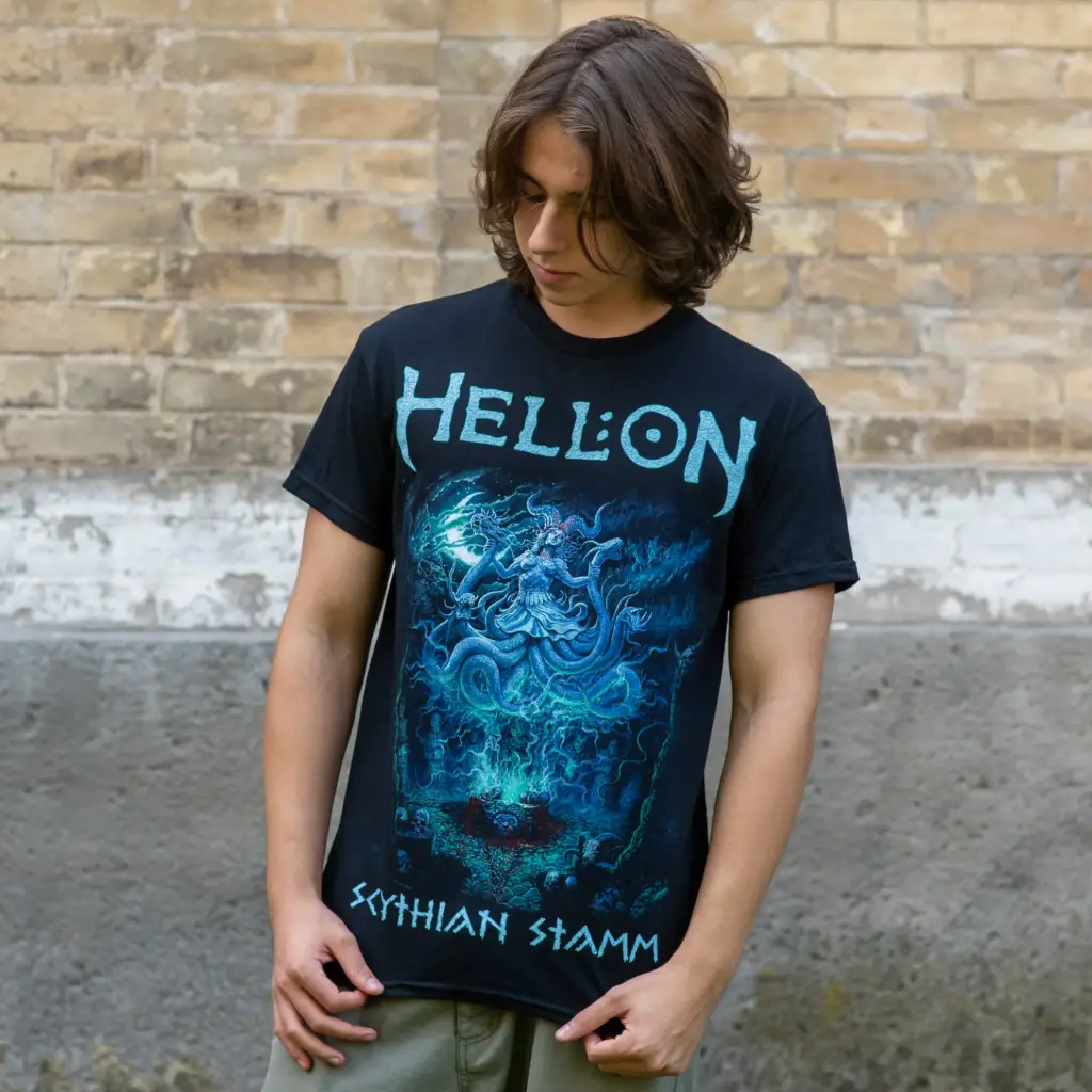 Футболка HELL:ON - Scythian Stamm чорна