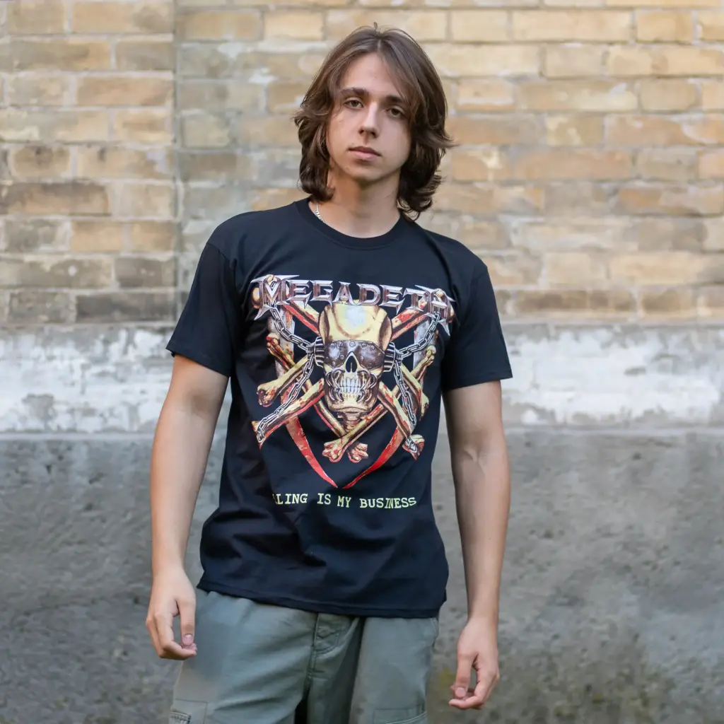 Футболка Megadeth - Killing Is My Business... чорна