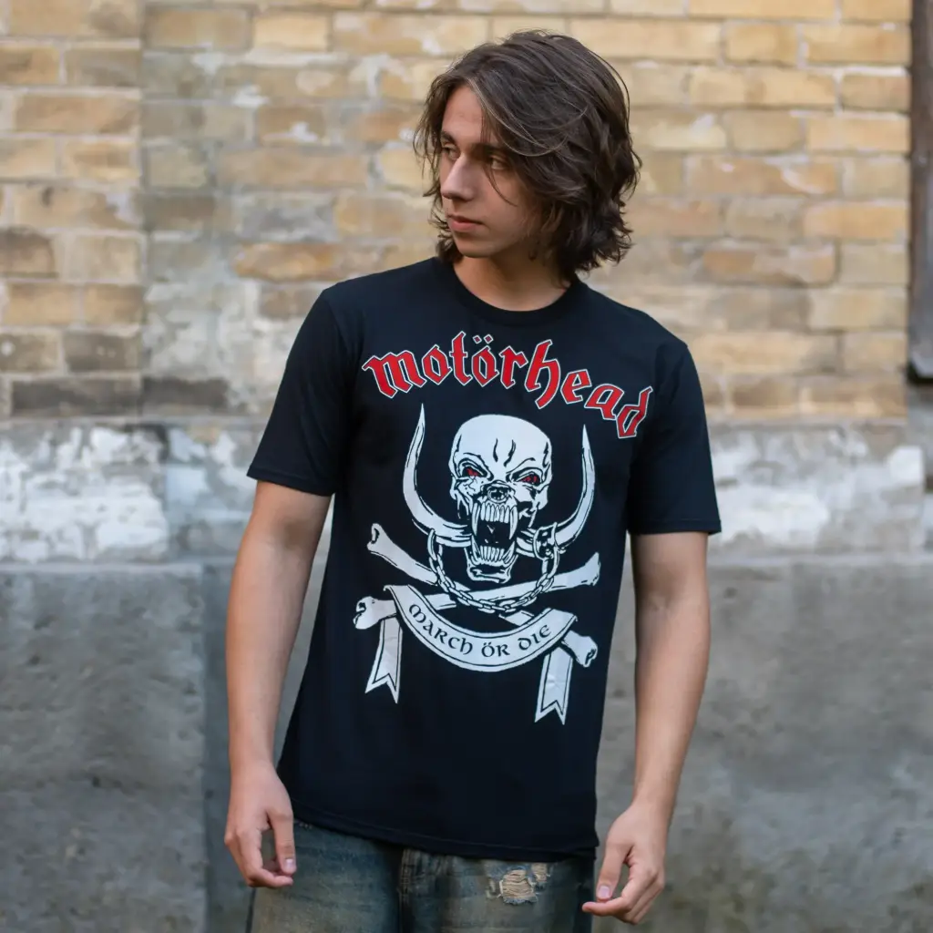 Футболка Motorhead - March Or Die чорна