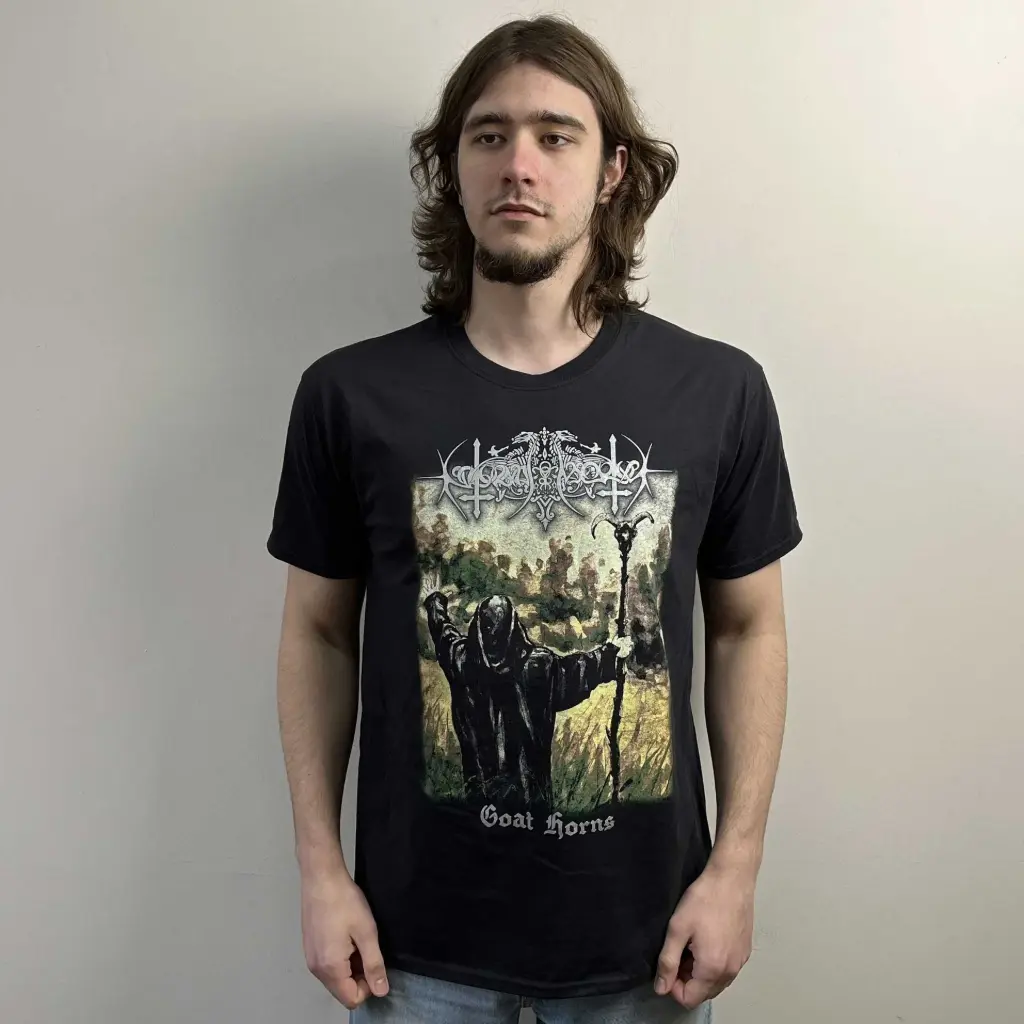 Футболка Nokturnal Mortum - Goat Horns 2010 чорна