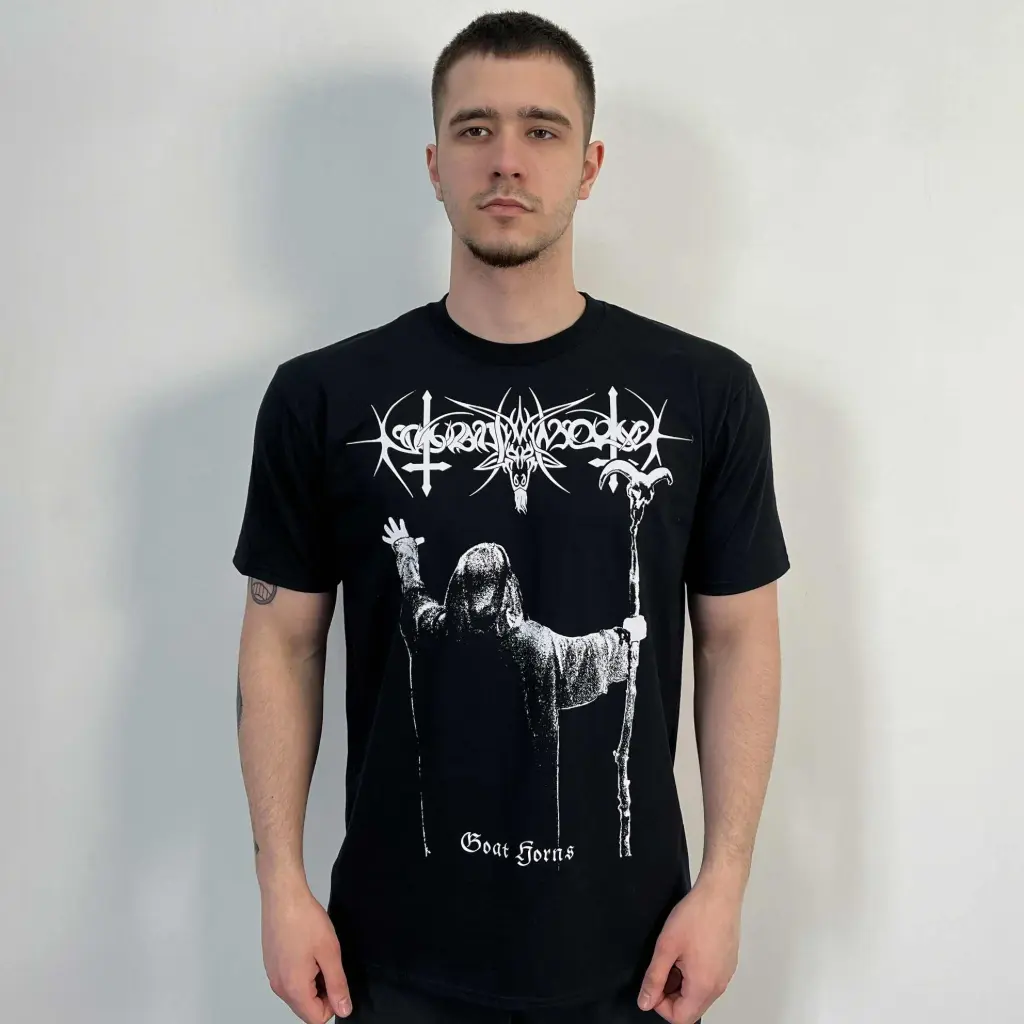 Футболка Nokturnal Mortum - Goat Horns 2017 чорна