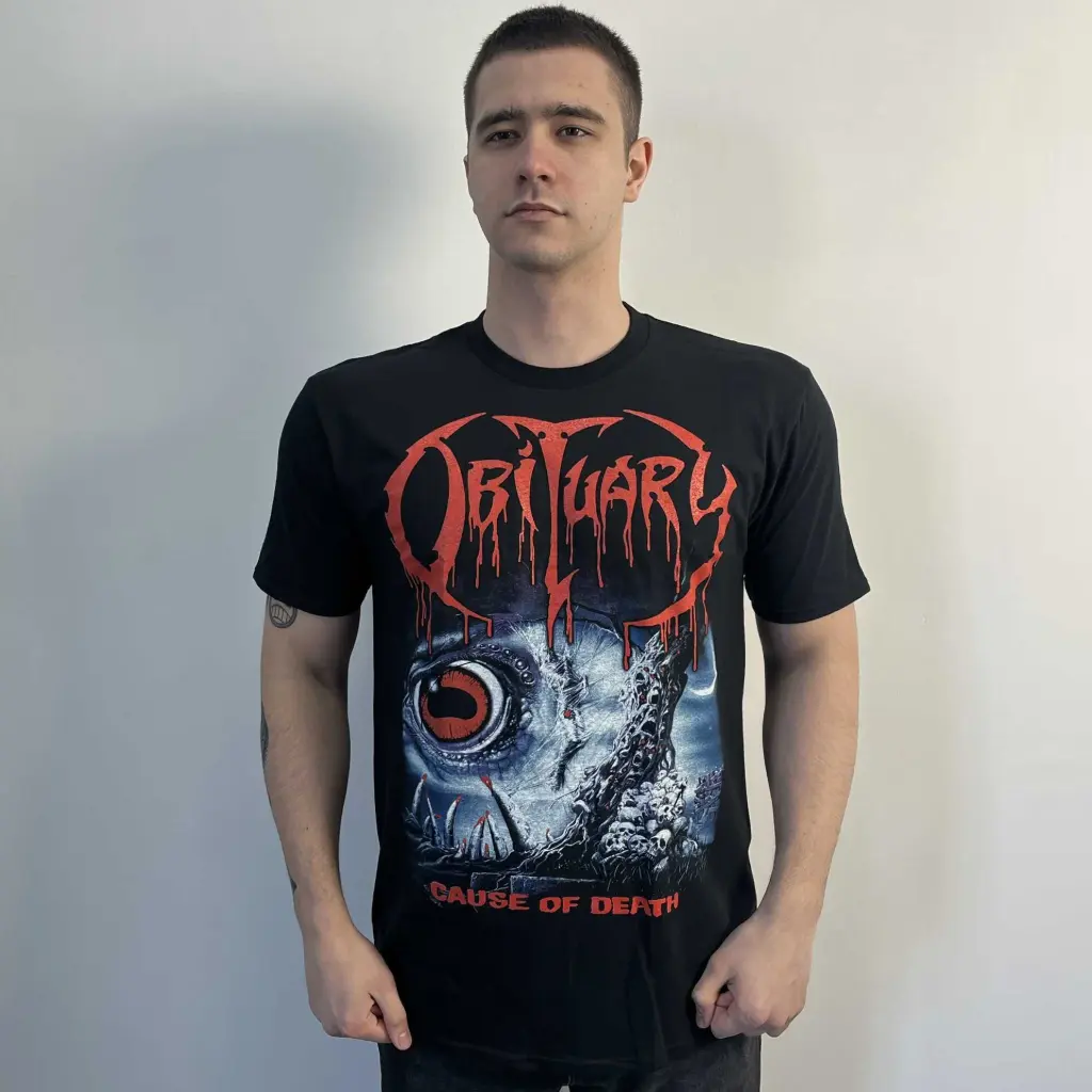 Футболка Obituary - Cause Of Death чорна