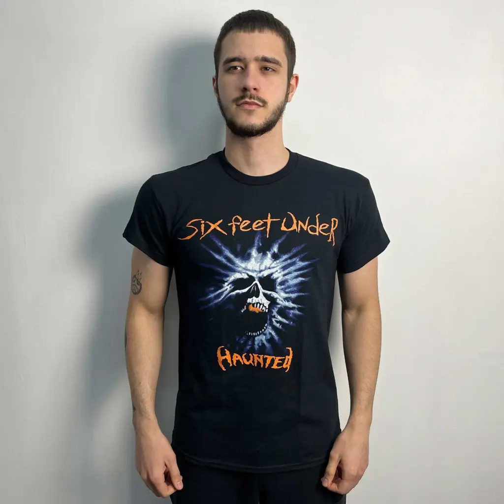 Футболка Six Feet Under - Haunted чорна