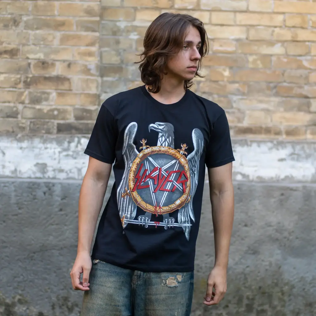 Футболка Slayer - Eagle New чорна