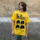 Футболка The Beatles - A Hard Day's Night жовта