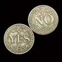Монета Yes No