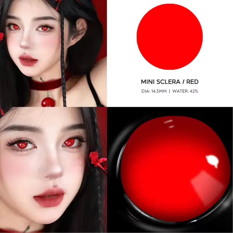 Лінзи Mini Sclera Red