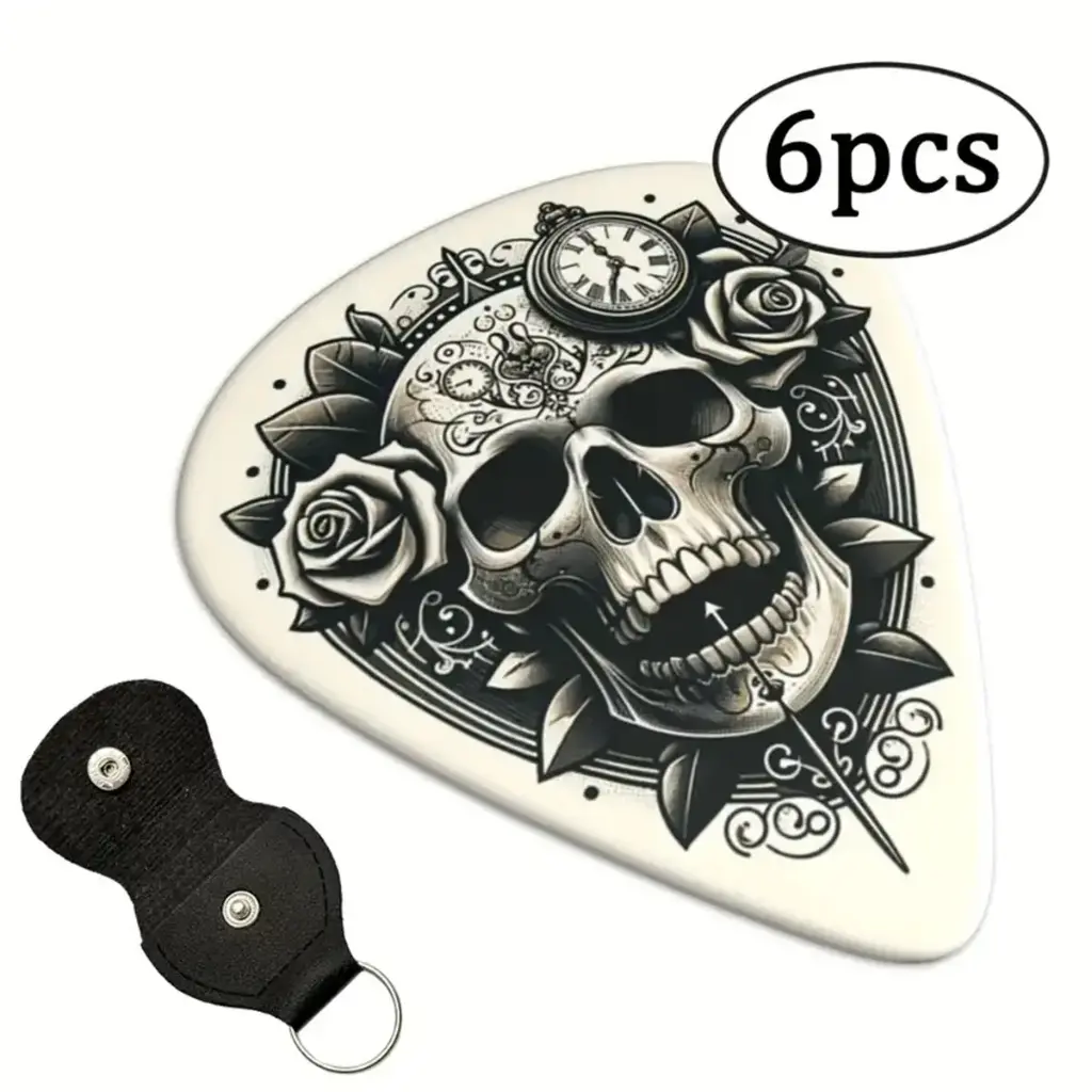 Медіатор для гітари Skull Flowers (6 шт)