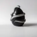 Гіпсова скарбничка Змія чорна