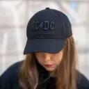 Бейсболка AC/DC - Back In Black 3D Black