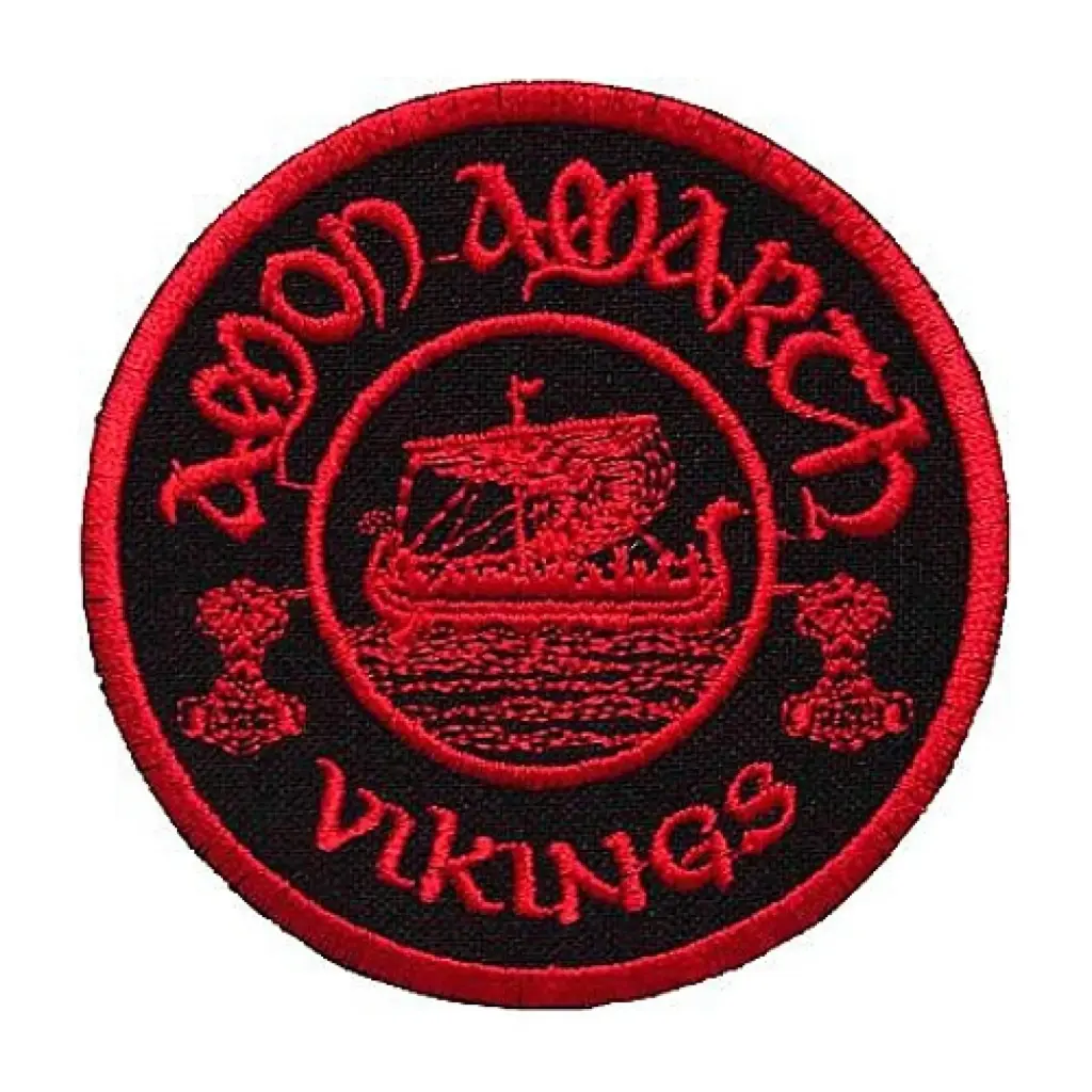 Нашивка Amon Amarth вишита кругла