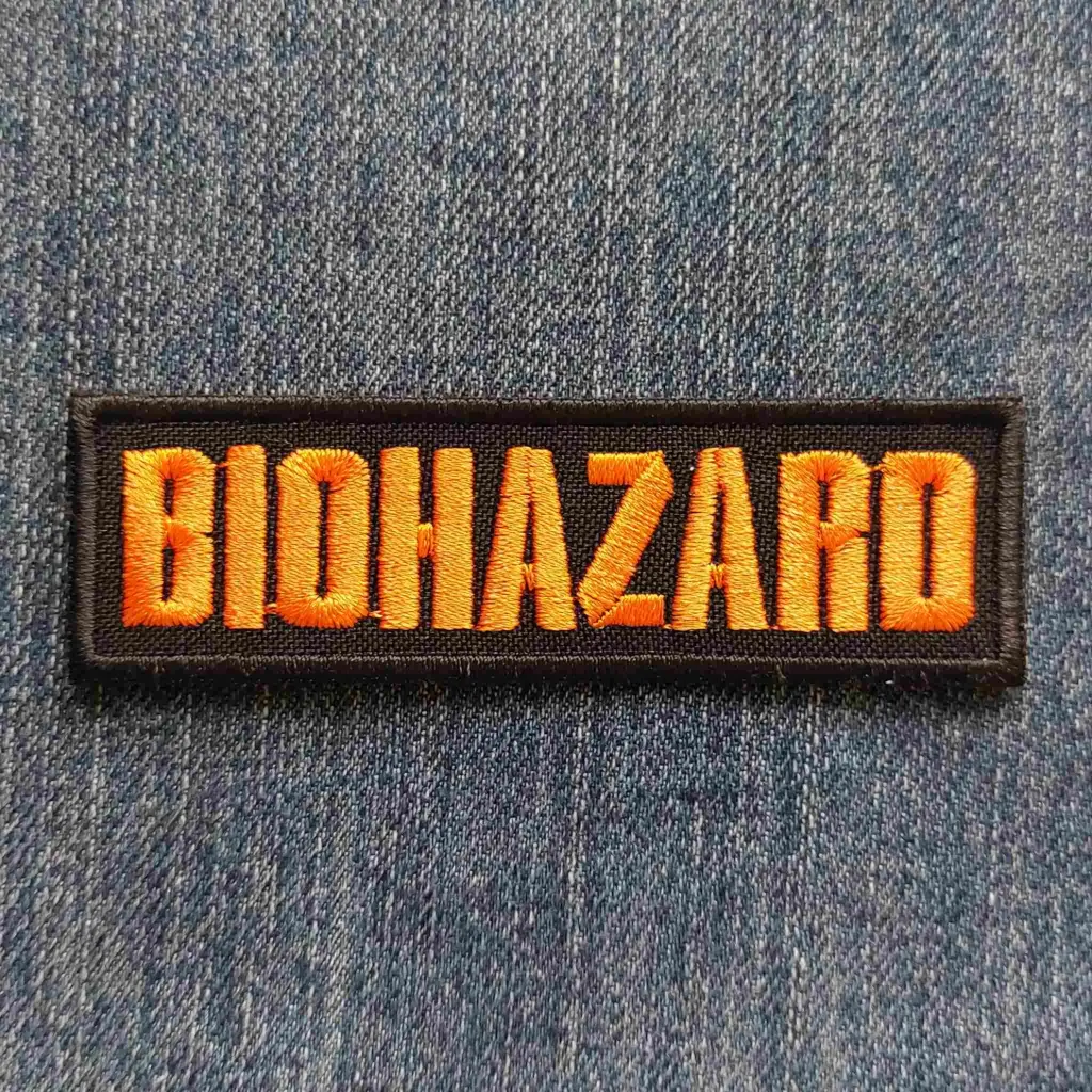 Нашивка Biohazard Orange Logo вишита