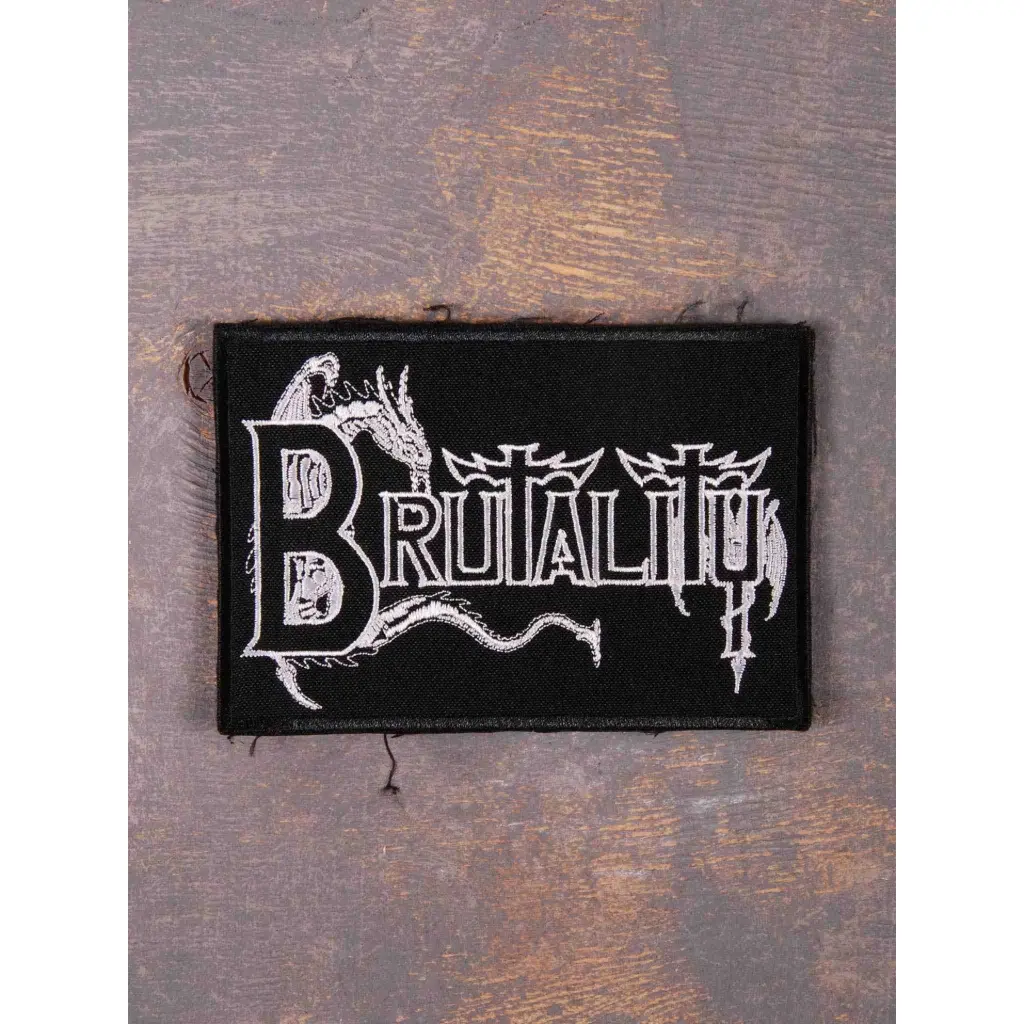 Нашивка Brutality вишита