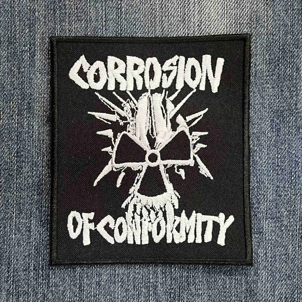 Нашивка Corrosion Of Conformity Skull Logo вишита