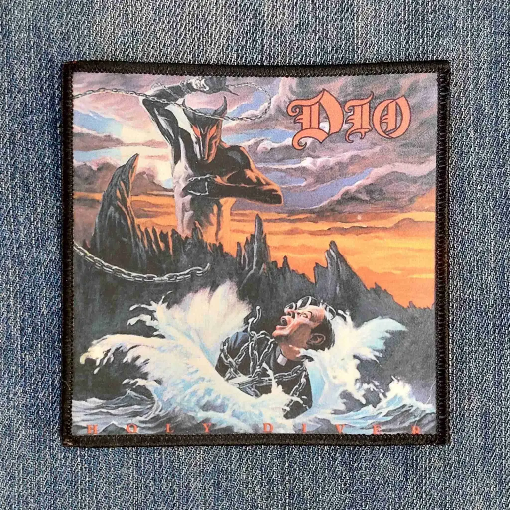 Нашивка Dio - Holy Diver друкована