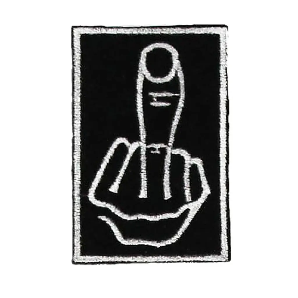 Нашивка Fuck вишита