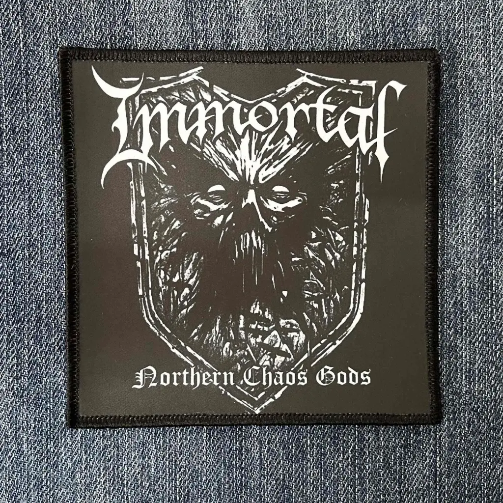 Нашивка Immortal - Northern Chaos Gods друкована