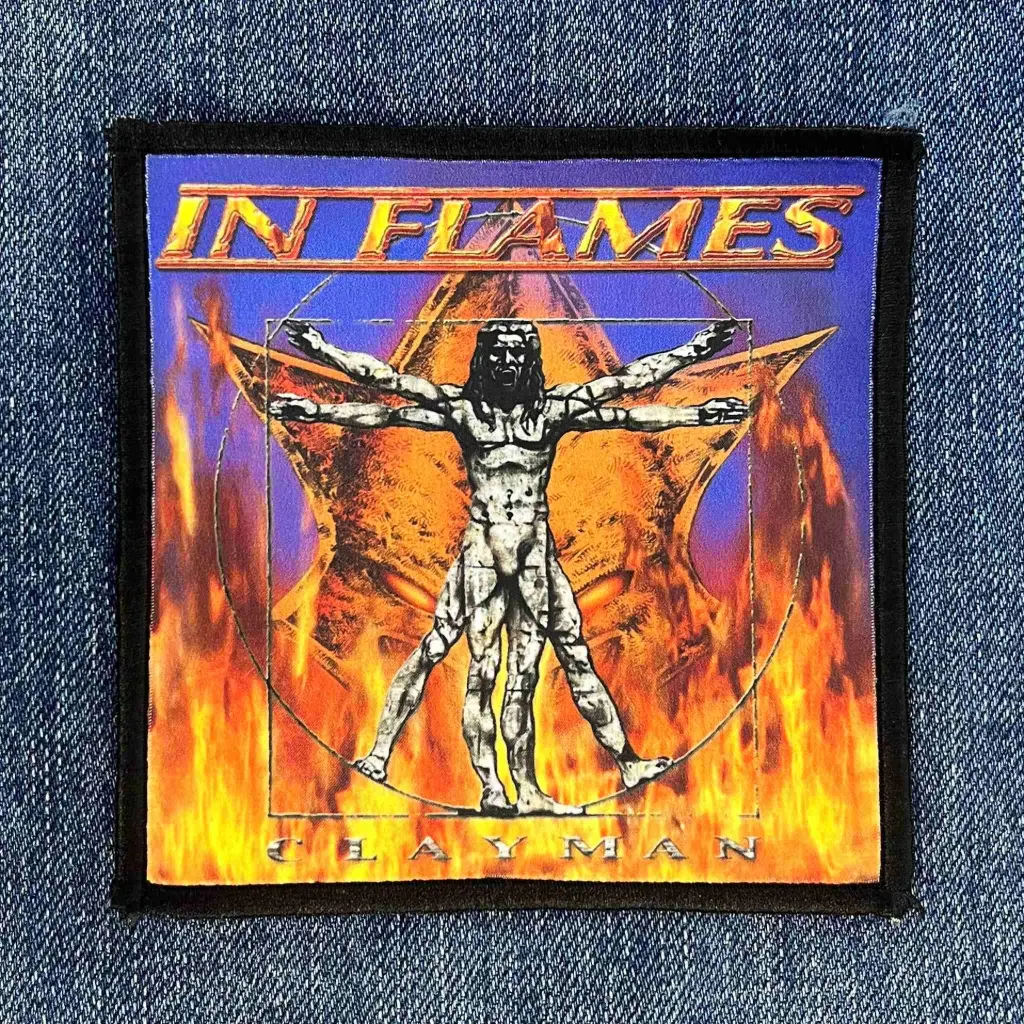 Нашивка In Flames - Clayman друкована