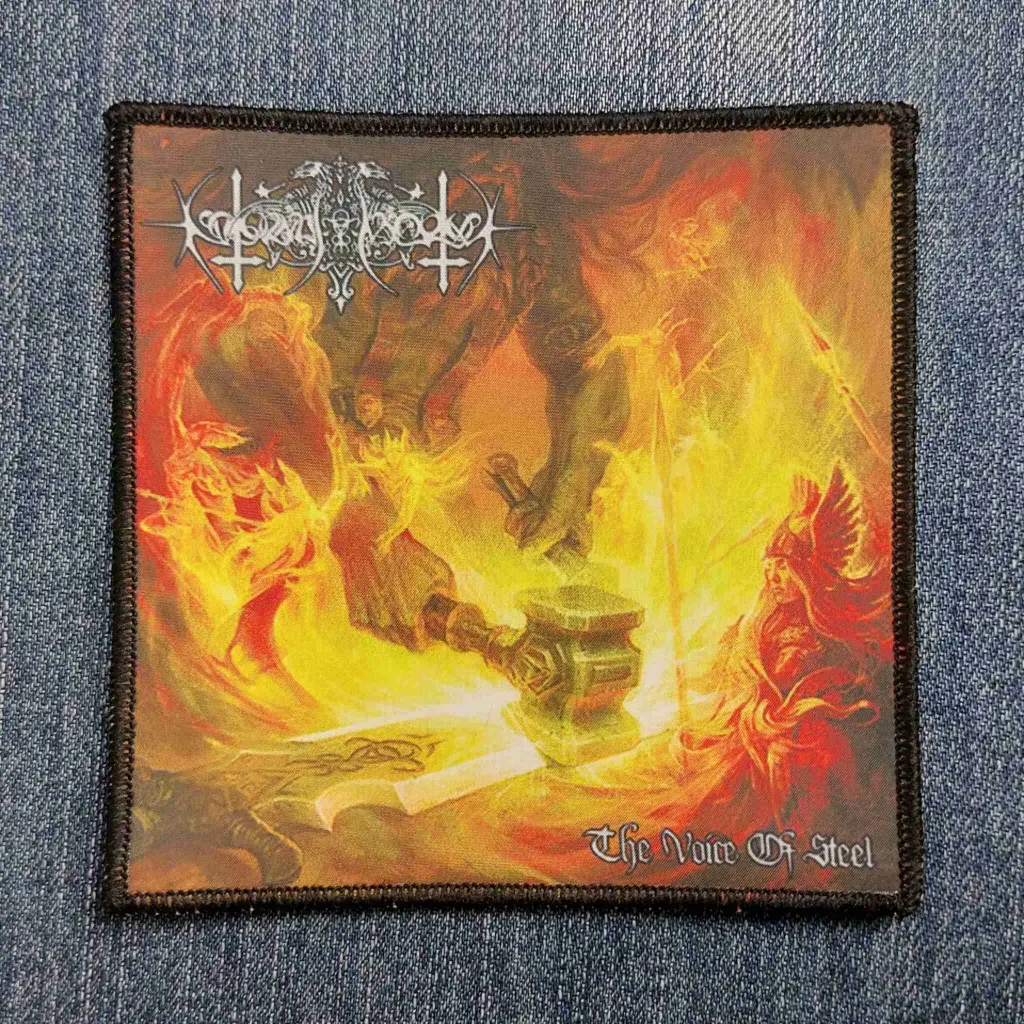Нашивка Nokturnal Mortum - Голос Сталі (The Voice Of Steel) друкована