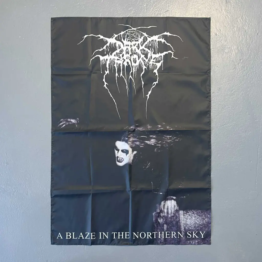 Прапор Darkthrone - A Blaze In The Northern Sky