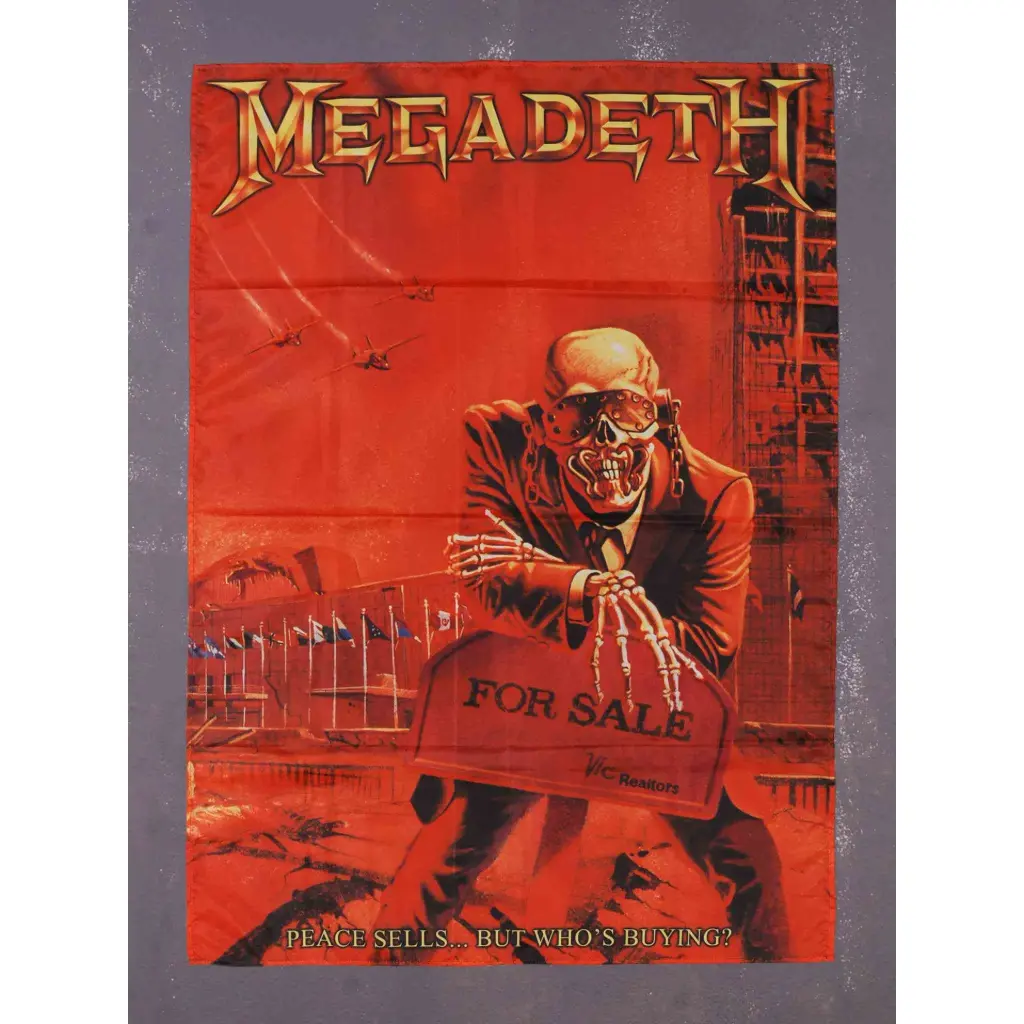 Прапор Megadeth - Peace Sells... But Who's Buying?