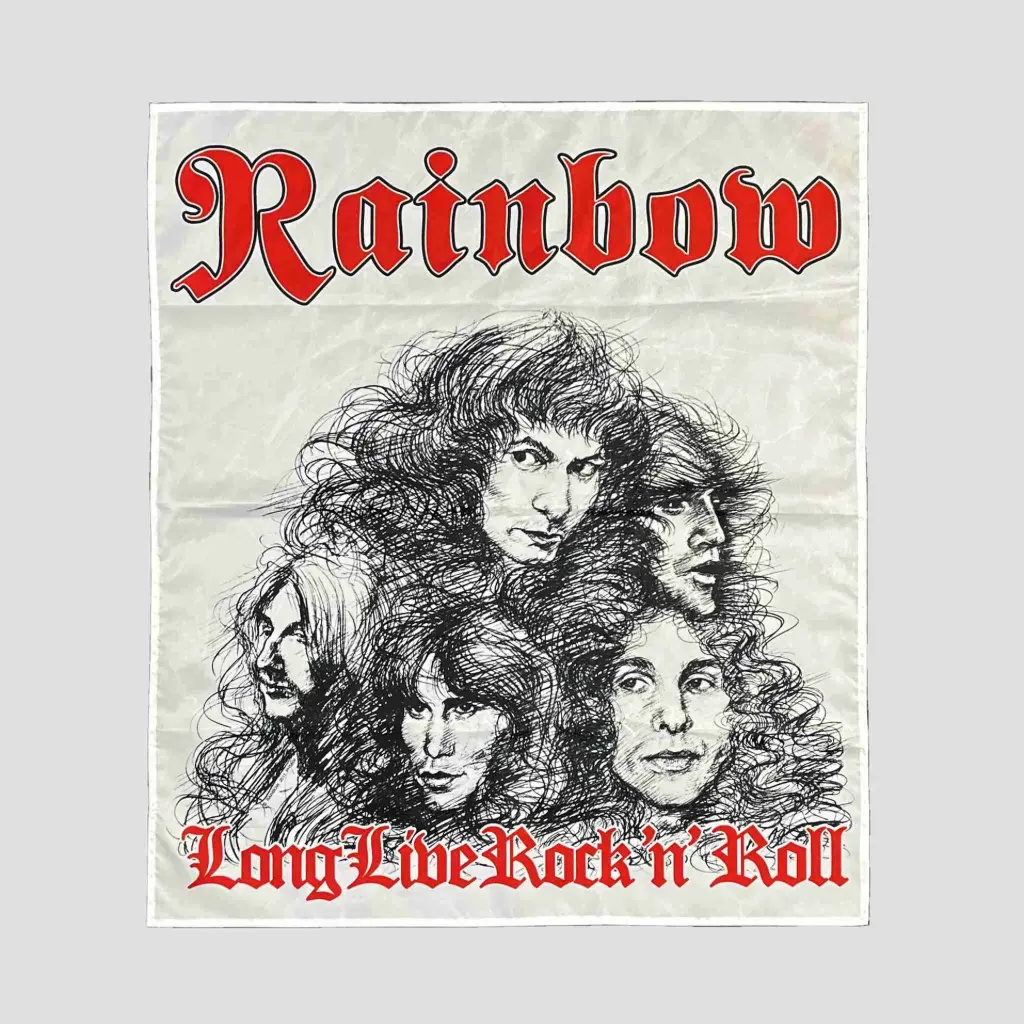 Прапор Rainbow - Long Live Rock 'N' Roll