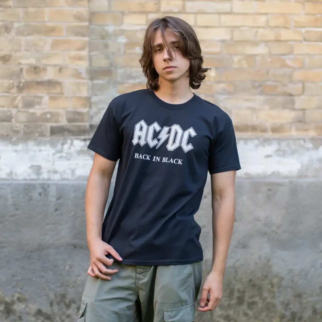 Футболка AC/DC - Back In Black чорна