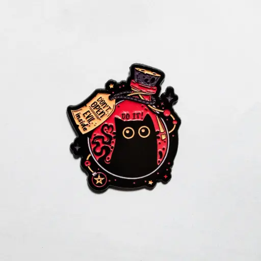 [11934] Пін Кіт У Пляшці - Cat In Bottle