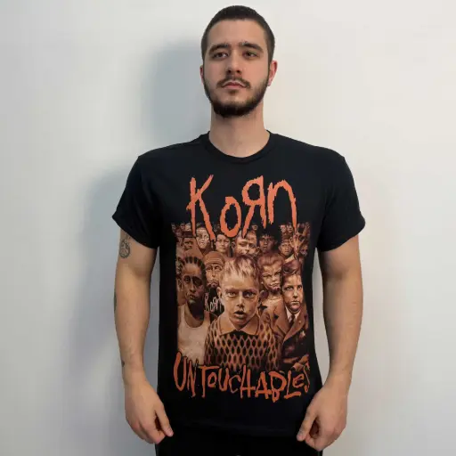 [12030] Футболка Korn - Untouchables чорна