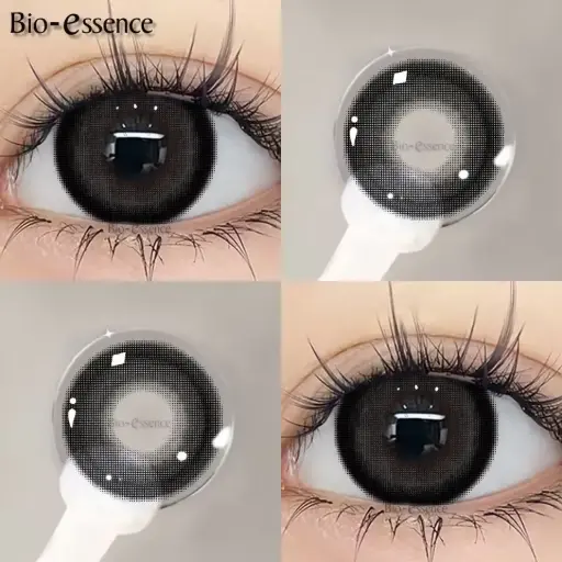 [1912] Лінзи Milk Ball Black