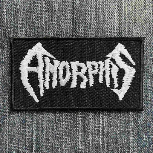 [172] Нашивка Amorphis Old Logo White вишита