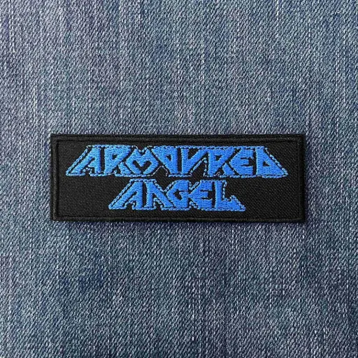 [1339] Нашивка Armoured Angel Blue Logo вишита