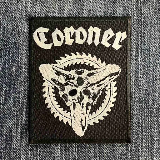 [221] Нашивка Coroner Round Logo вишита