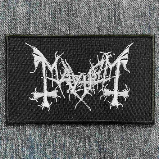 [336] Нашивка Mayhem Old Logo вишита