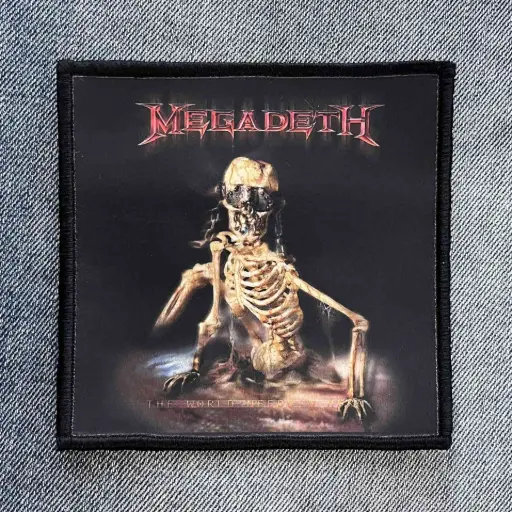 [343] Нашивка Megadeth - The World Needs A Hero друкована