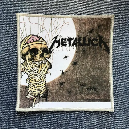 [361] Нашивка Metallica - One друкована біла кайма
