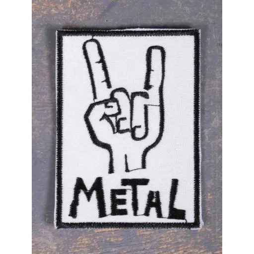 [351] Нашивка Metal вишита