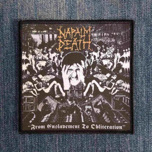 [384] Нашивка Napalm Death - Scum друкована